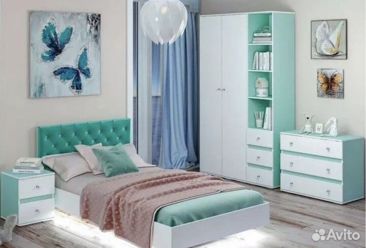 Кровать 120х200 детская Тифани