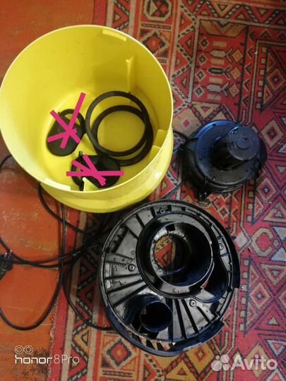 Запчасти для пылесоса karcher wd 2