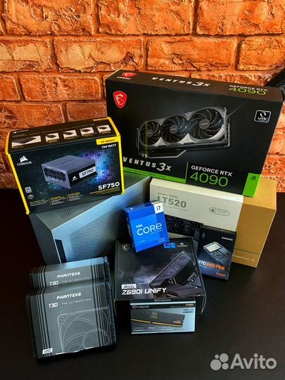 Самый мощный мини-пк RTX 4090 i7-13700k