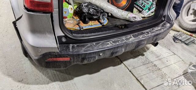 Задний бампер Honda Cr v