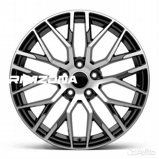 Литые диски в стиле Audi R19 5x112 hgh. Примерка