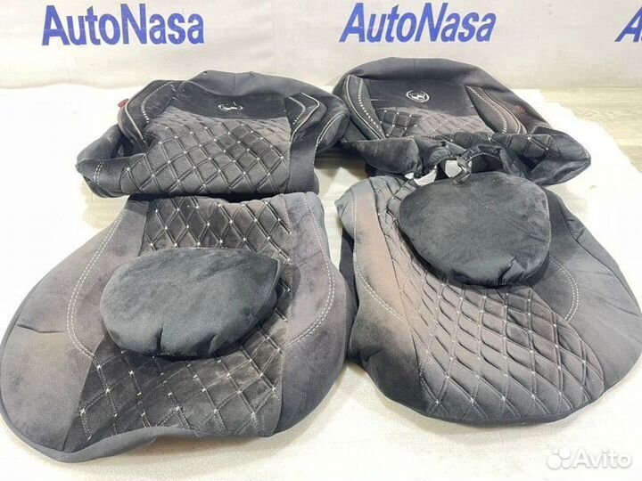 Чехлы на сиденья Hyundai Solaris 2010-2017