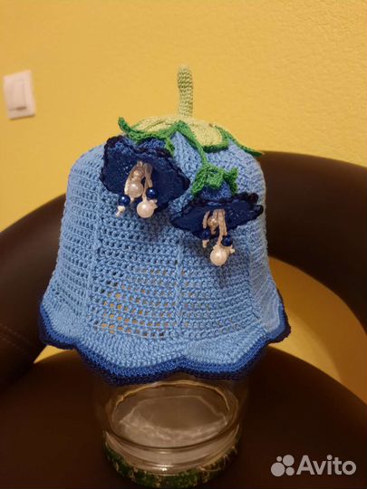 Летняя панамка-колокольчик для девочки