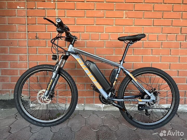 Электровелосипед алюминиевый новый 26