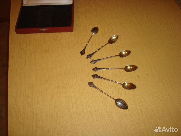 Набор антикварных чайных ложечек