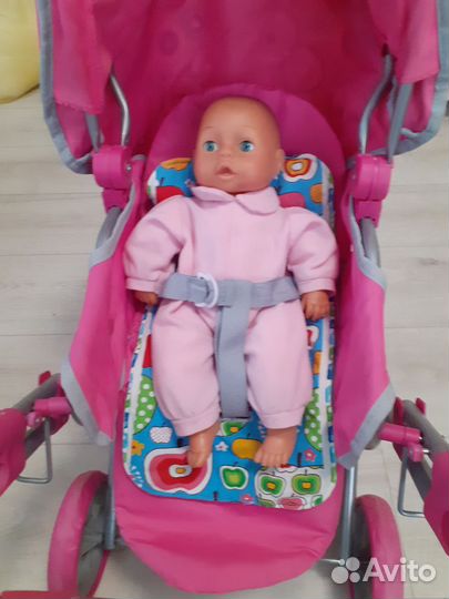 Коляска кукольная