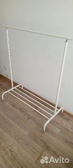 Вешалка напольная Ригга IKEA релинг