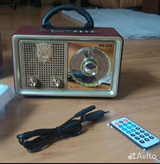 Ретро радио/мощная bluetooth колонка