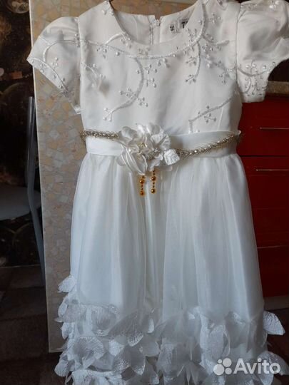 Платье для девочки 4/ 5 лет