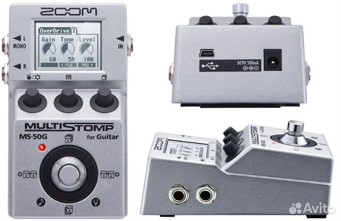 Мульти педаль эффектов Zoom MS-50G