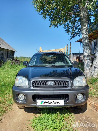 Hyundai Santa Fe 2.4 AT, 2002, 200 000 км