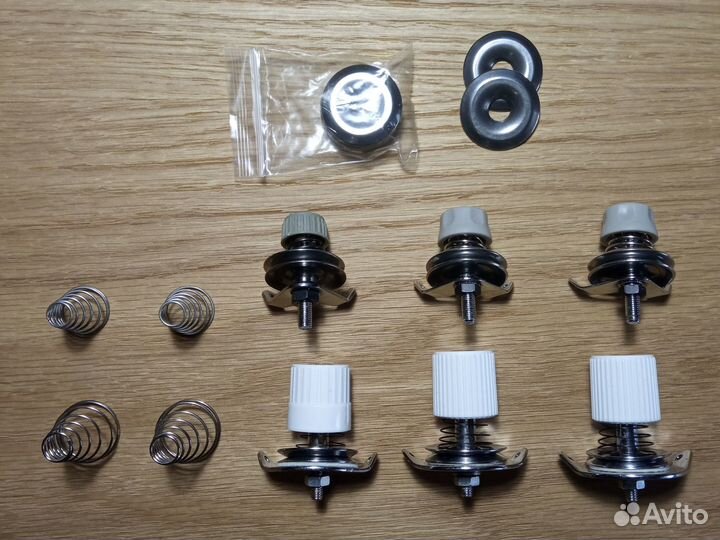 Натяжители нити, запасные диски, пружины