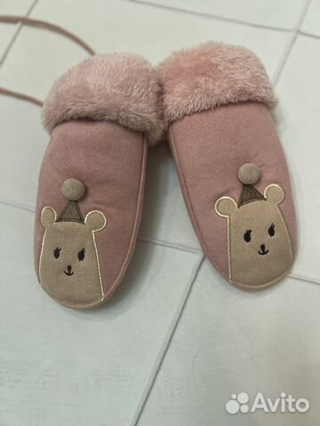 Варежки зимние детские