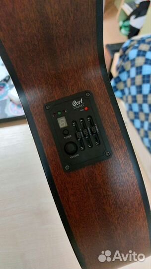 Электроакустическая гитара классика Cort CEC3 NS