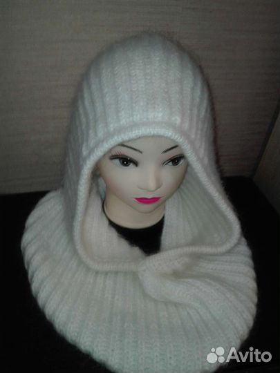 Мега капюшон-снуд унисекс