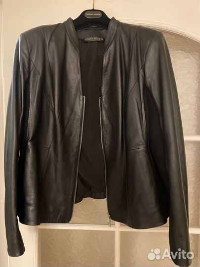 Куртка кожаная женская Ринальди