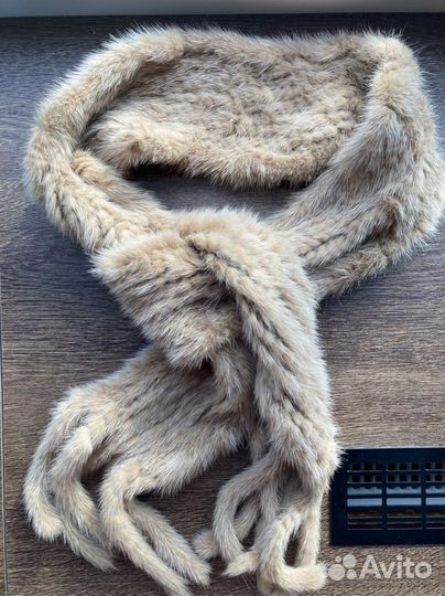Шарф Вязаная норка