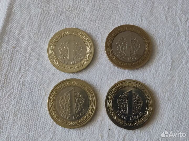 Монеты Турции обмен