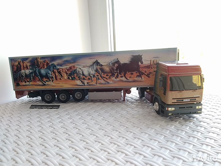 Iveco Eurotech + п/п - реф Chereau (Eligor, 1:43)