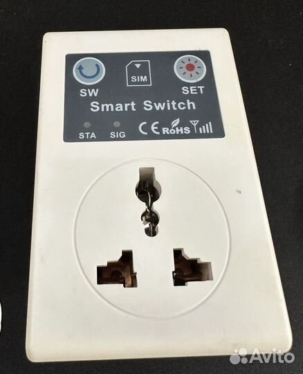 Умная Розетка. gsm sc1-gsmv