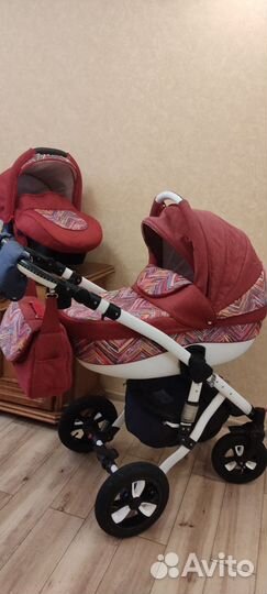 Коляска 3 в 1 Адамекс