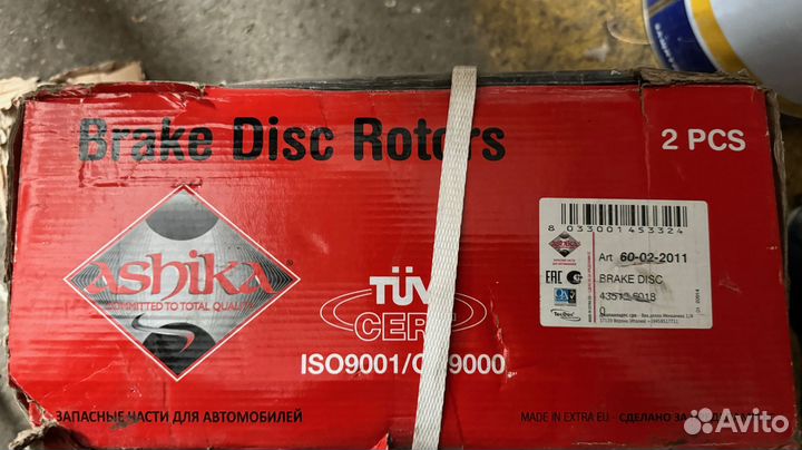 Диск тормозной Ashika 6102237, 42431 602290