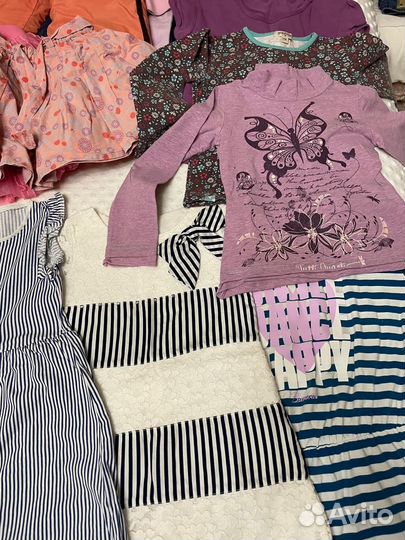 Пакет одежды на девочку 104 110
