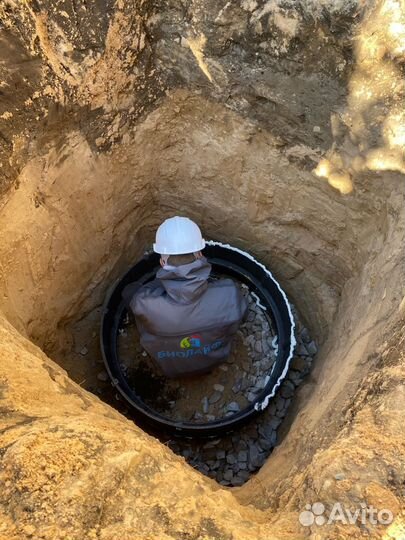 Септик под ключ без откачки и запаха