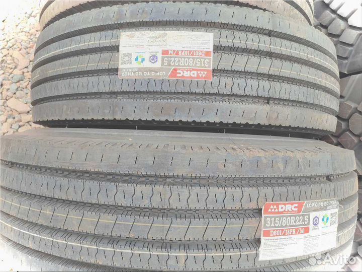 Шины 315/80R22.5drсd60118PR/M154/151M DRC дрс