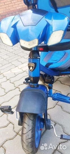 Детский трехколесный велосипед lamborghini