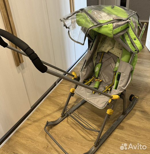 Санки коляска ника