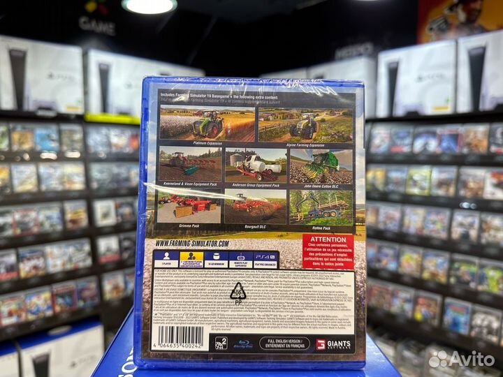 Игры для PS4: Farming Simulator 19 Ambassador Edit