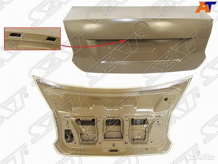 Крышка багажника VW polo 10-20 ST-VWP6-075-A0