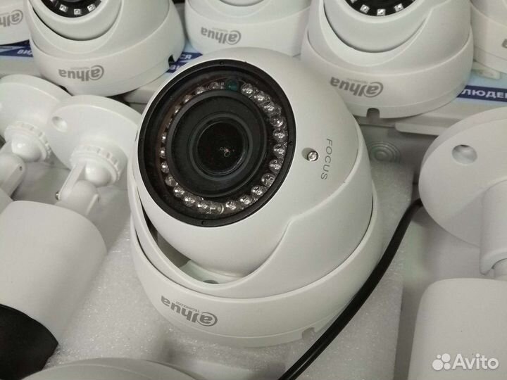 Комплект видеонаблюдения 23 Камеры IP/CVI/микрофон