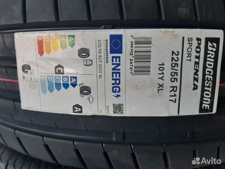 Bridgestone Potenza Sport 225/55 R17 101Y