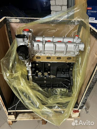 Двигатель Фольксваген Поло 1,6 cfna новый