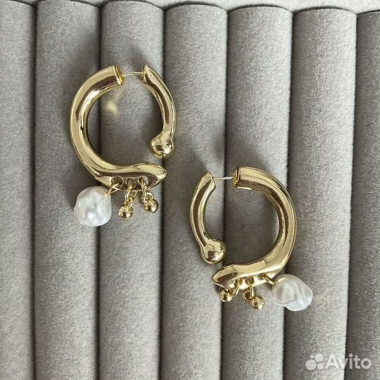 Серьги конго стиль Schiaparelli