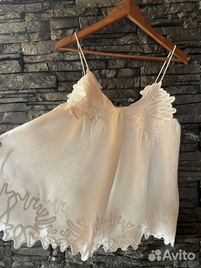 Massimo dutti топ лен