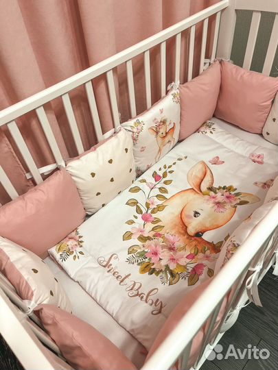 Детские бортики новые