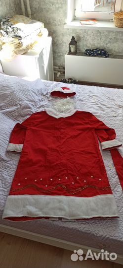 Костюм Деда Мороза взрослый