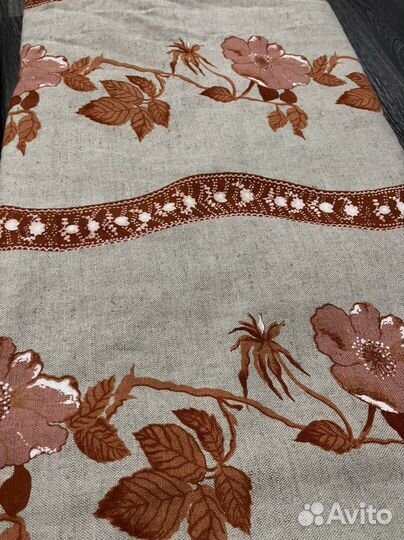 Отрезы ткани лен