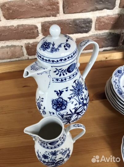 Сервиз Синий лук, «Луковый узор» 12 персон 41 пред