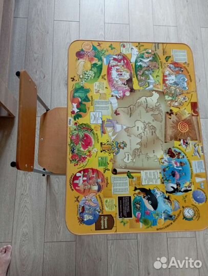 Детский столик и стульчик