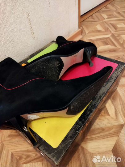 Сапоги Paolo conte натурал. замша 38 раз. Новые