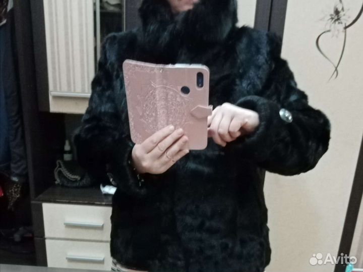 Полушубок, натур,мех