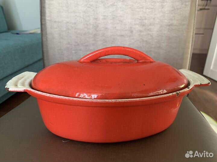 Латка чугунная эмалированная