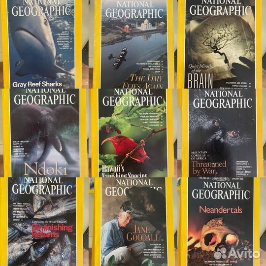 National geographic журналы