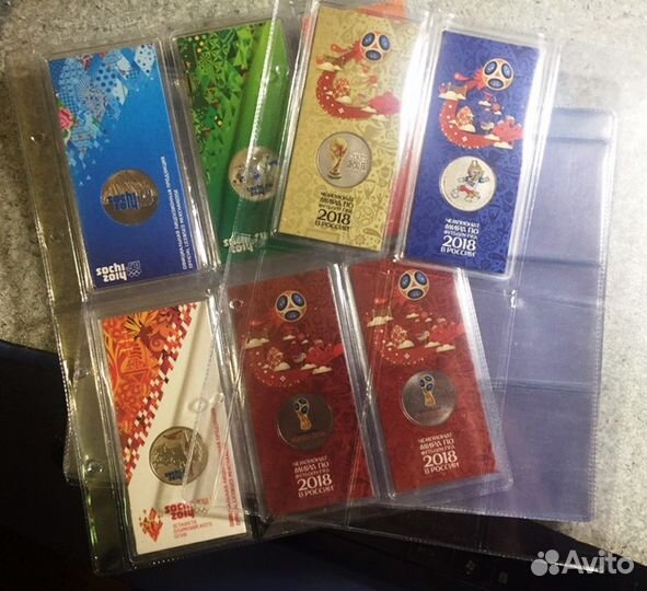 Лист для монет, наград и др