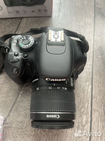 Зеркальный фотоаппарат canon eos 600d объявление продам