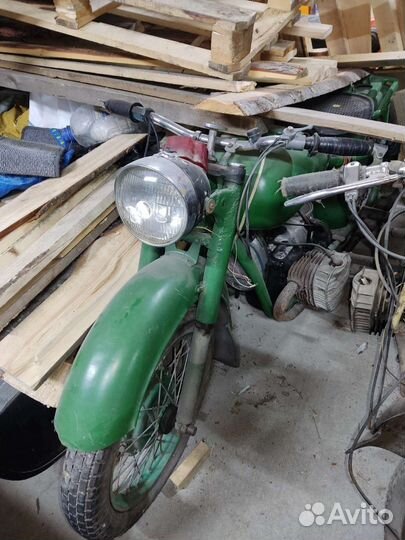 Мотоцикл Днепр К750 зеленый